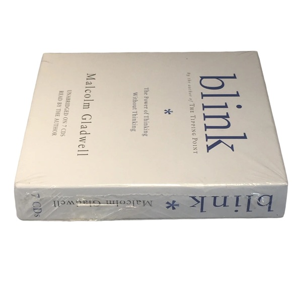 Blink The Power of Thinking Without Thinking Malcolm Gladwell 7 CD Audioboo - Picture 5 of 7